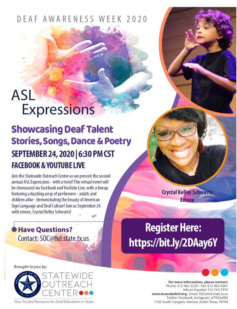ASl Expressions flyer